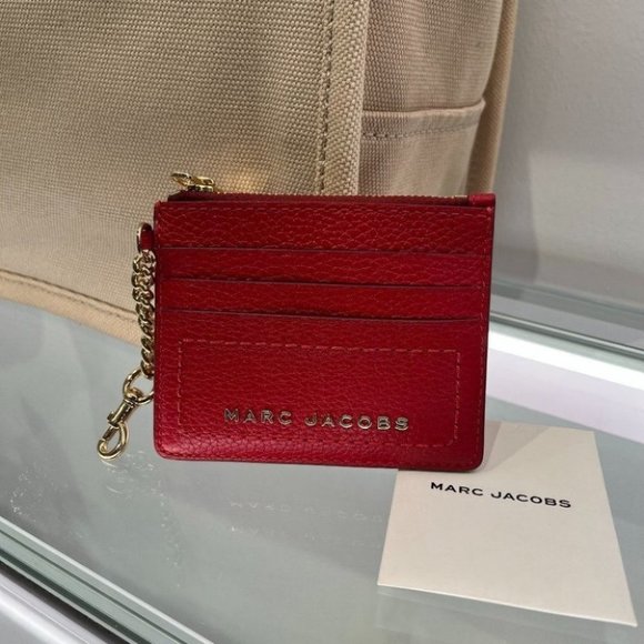 Marc Jacobs Accessories Marc Jacobs Groove Card Holder With Key Fob